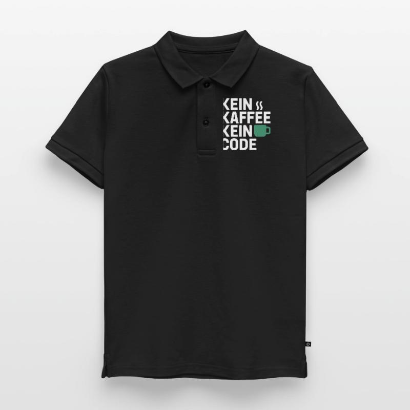No Coffee No Code Programmer Computer Scientist Kids’ Premium Organic Poloshirt