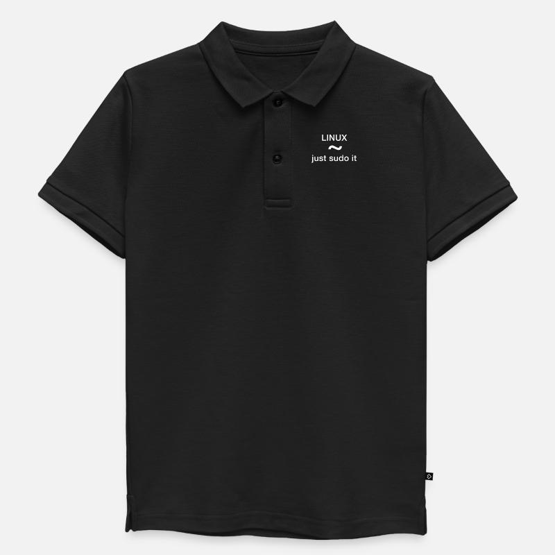 just sudo it pc programmierer nerd code löschen un - Kinder Premium Organic Poloshirt - Schwarz