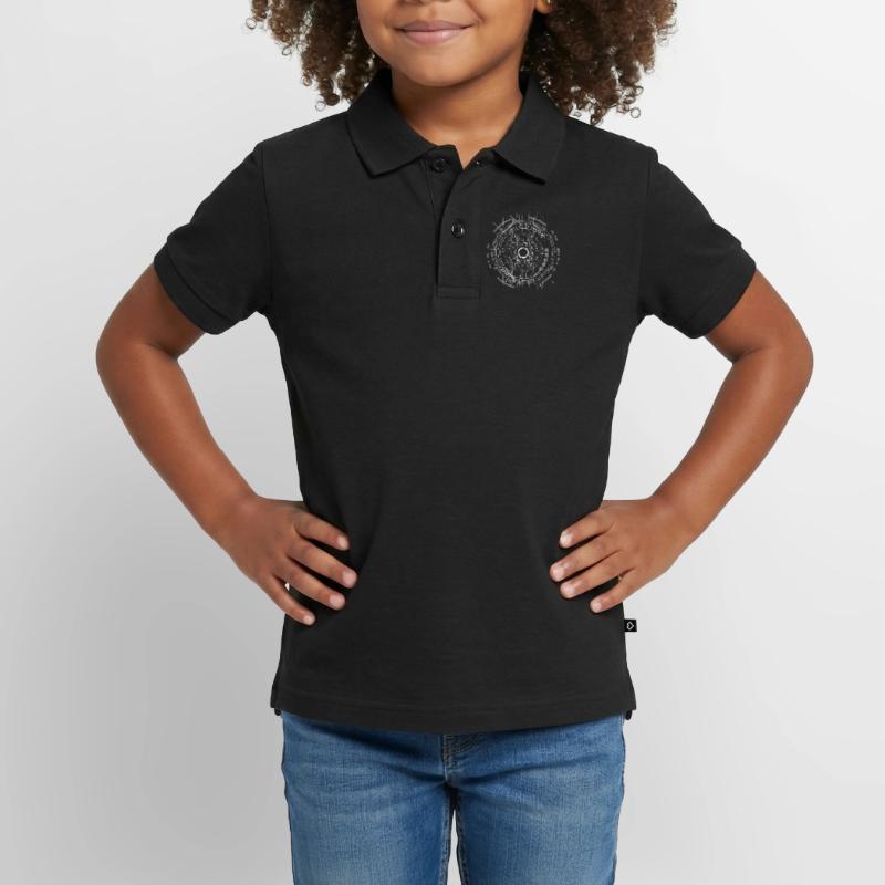 ordinateur c-base étoile space cpu nerd pc coder star Polo enfant bio premium