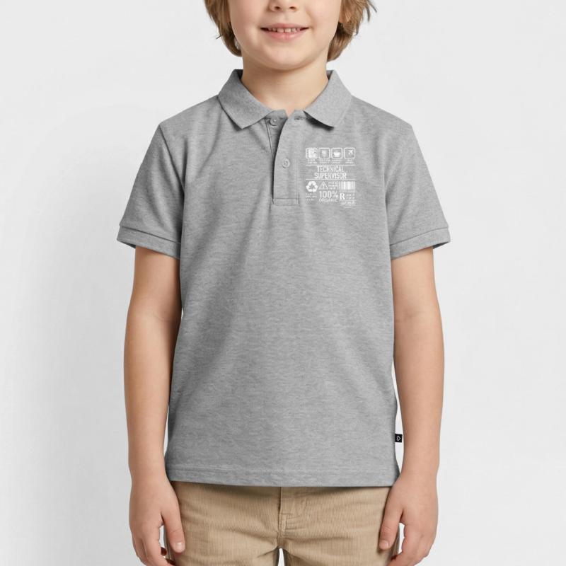 Technical Supervisor multi tasking problem solving Kids’ Premium Organic Poloshirt