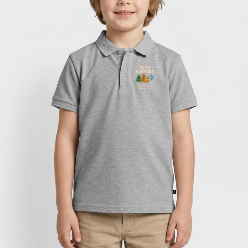 Admin Weihnachtsgeschenk IT Support Debugging Kinder Premium Organic Poloshirt