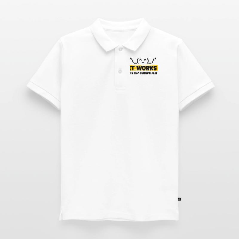 Coden Skripting Computerfreak Developer Statement Kinder Premium Organic Poloshirt