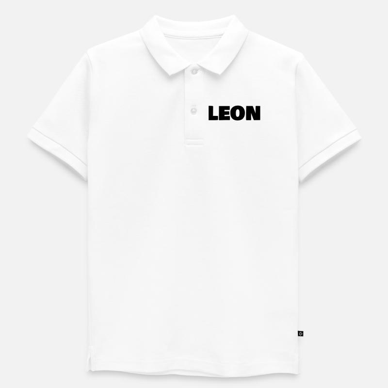 Léon - Polo enfant bio premium - blanc