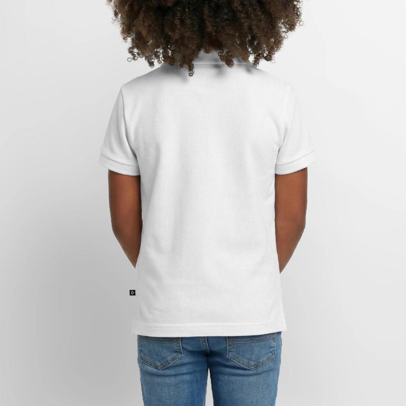 Charles Darwin Evolution textile Geschenkidee Kinder Premium Organic Poloshirt