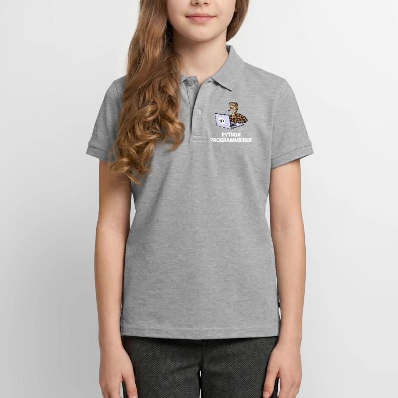 Developer Coden Statement Computer Programmierer Teenager Premium Organic Poloshirt