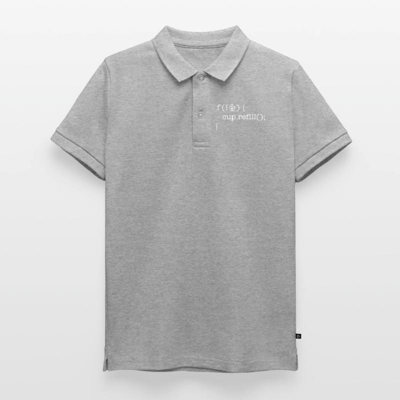 Coffee code lover software developer programmer Teens' Premium Organic Poloshirt