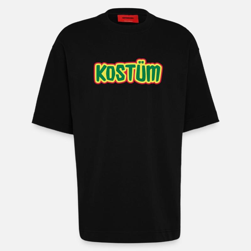 Das perfekte Kostüm - Heavyweight T-Shirt - made by SPREAD  - SOLID BLACK