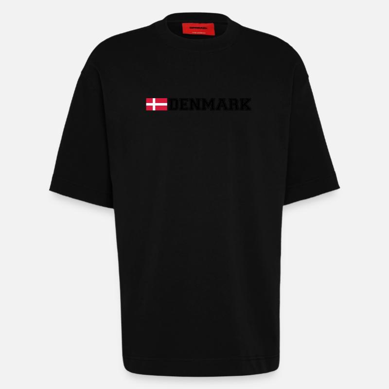 Denmark Design - Heavyweight oversized organic T-shirt made in EU - SOLID BLACK