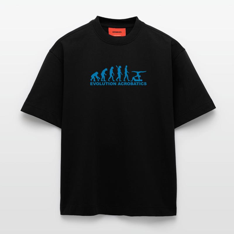 Evolution Acrobatics Heavyweight T-Shirt - made by SPREAD 