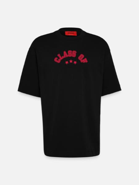 class of (1c) - Heavyweight T-Shirt - made by SPREAD  - SOLID BLACK
