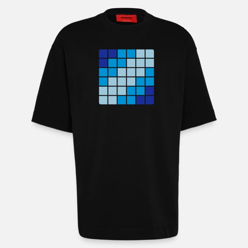 Muster - Heavyweight T-Shirt - made by SPREAD  - SOLID BLACK