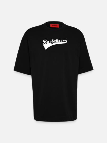 Busfahrer - Heavyweight T-Shirt - made by SPREAD  - SOLID BLACK