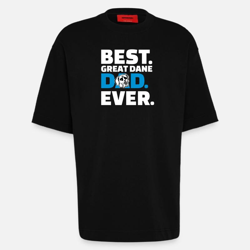 Dogge - Heavyweight T-Shirt - made by SPREAD  - SOLID BLACK