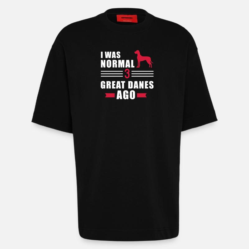 Dogge - Heavyweight T-Shirt - made by SPREAD  - SOLID BLACK