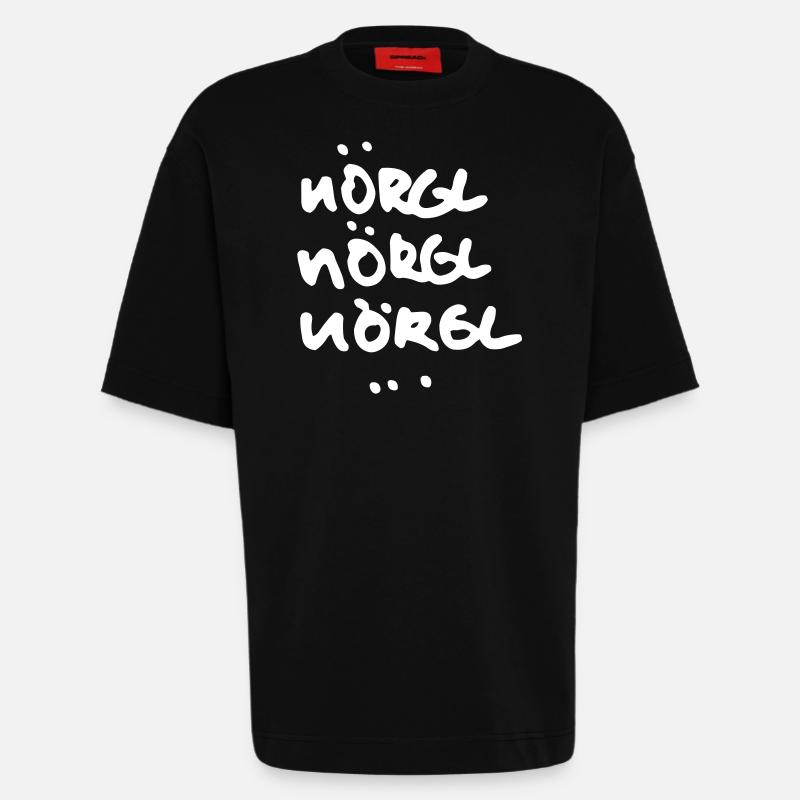 Alter Nörgler - Heavyweight T-Shirt - made by SPREAD  - SOLID BLACK