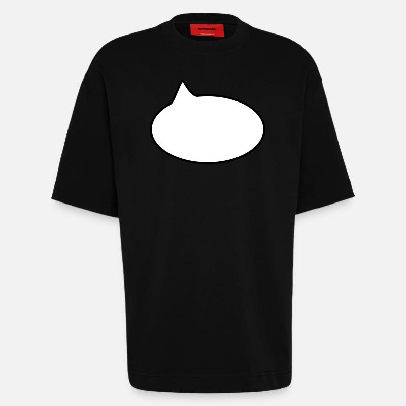 Balloon / / cartoon / / saying / / do statement - Heavyweight T-Shirt - made by SPREAD  - SOLID BLACK