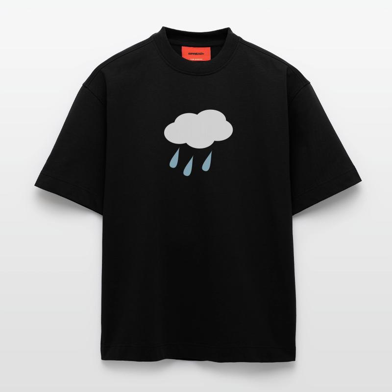 rain Heavyweight T-Shirt - made by SPREAD 