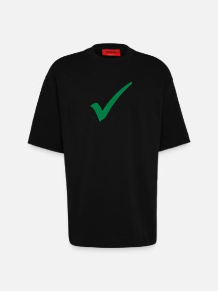 Haken - Heavyweight T-Shirt - made by SPREAD - SOLID BLACK
