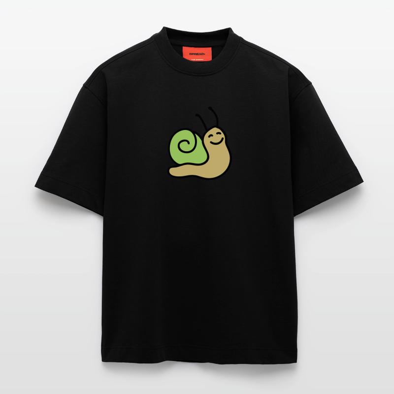 Vis Joyeux 3 T-shirt bio épais oversize fabriqué en UE