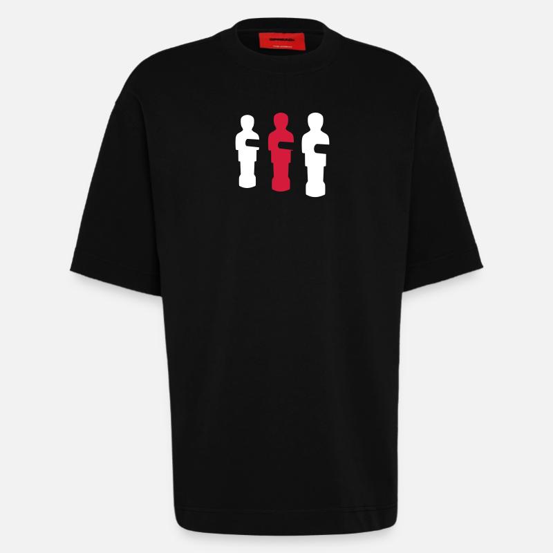 Kicker - Heavyweight T-Shirt - made by SPREAD  - SOLID BLACK