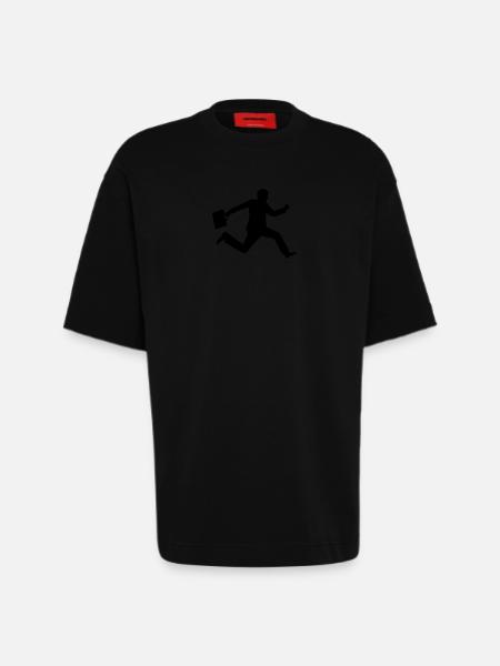 Business - Heavyweight T-Shirt - made by SPREAD - SOLID BLACK