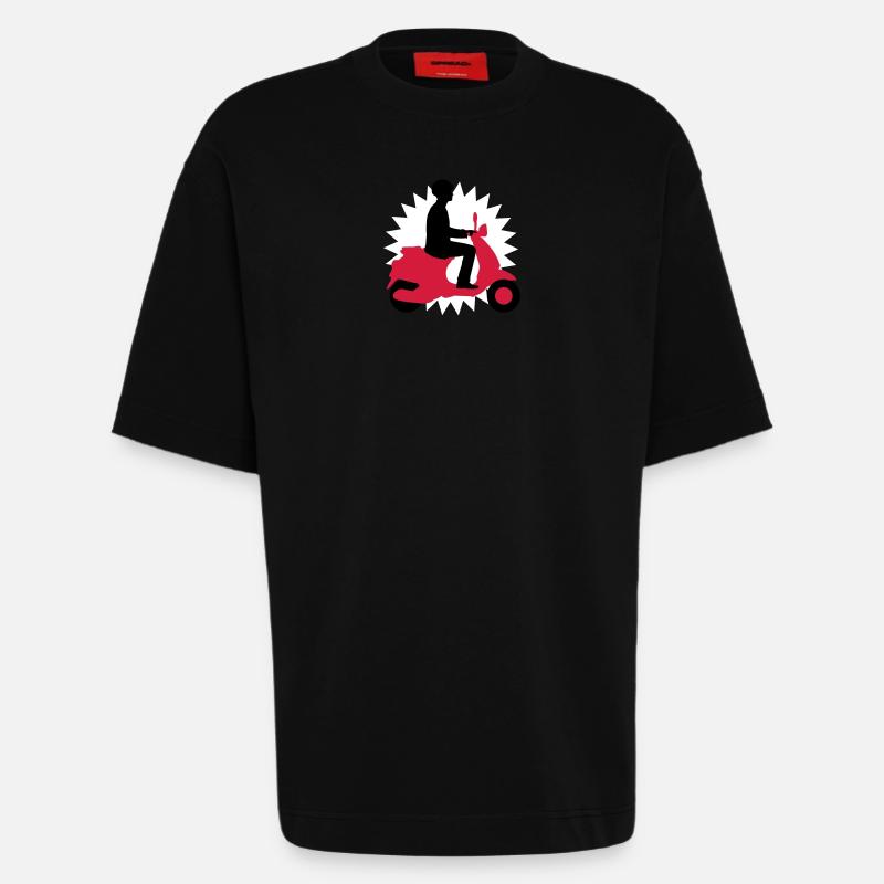 _3c - Heavyweight T-Shirt - made by SPREAD  - SOLID BLACK