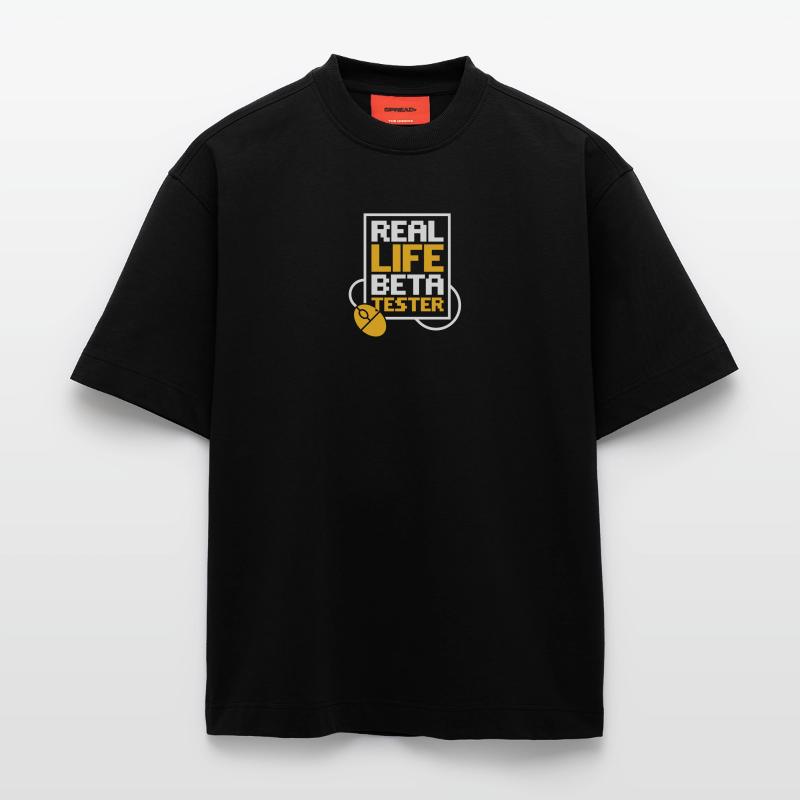 Real Life Beta Tester! Heavyweight T-Shirt - made by SPREAD 