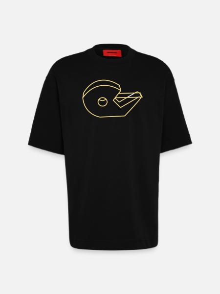 tesa - Heavyweight T-Shirt - made by SPREAD - SOLID BLACK