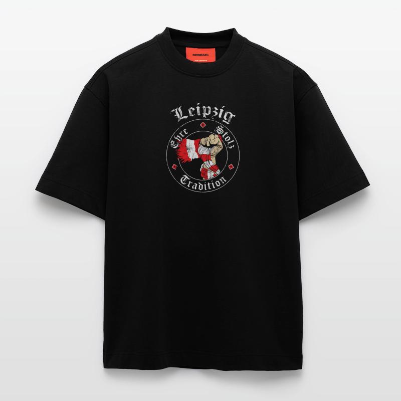 Leipzig Ehre Stolz Tradition No II Heavyweight T-Shirt - made by SPREAD 