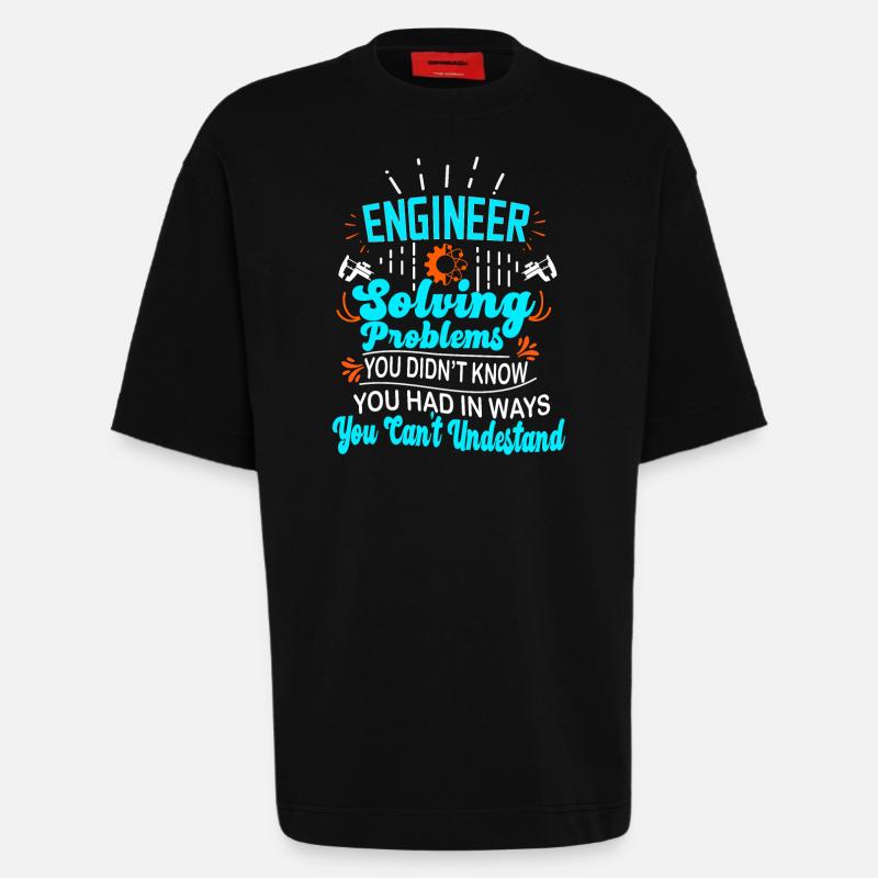 Computer Science Computer Scientist Gift - Heavyweight T-Shirt - made by SPREAD  - SOLID BLACK