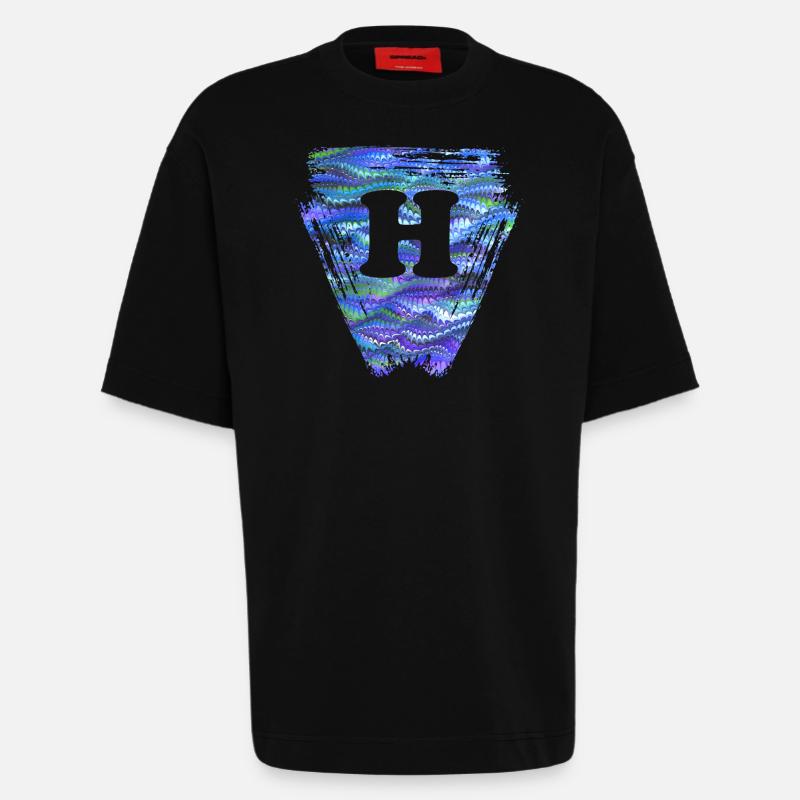 Triangle E 103 h - Heavyweight T-Shirt - made by SPREAD  - SOLID BLACK