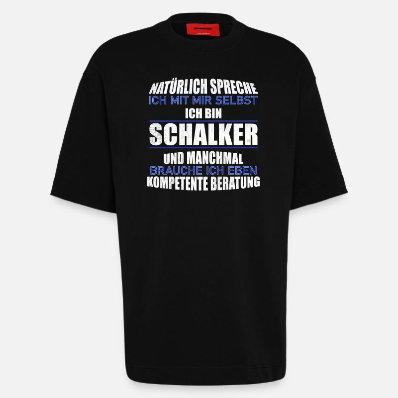 Schalker advice gift idea - Heavyweight T-Shirt - made by SPREAD - SOLID BLACK