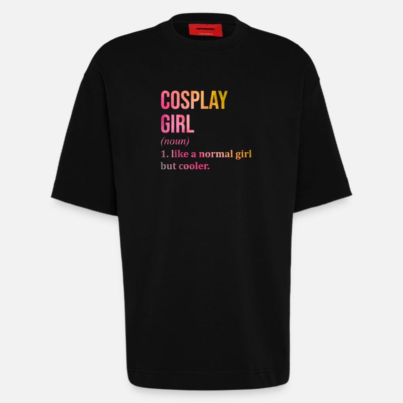 Cosplay - Heavyweight T-Shirt - made by SPREAD  - SOLID BLACK