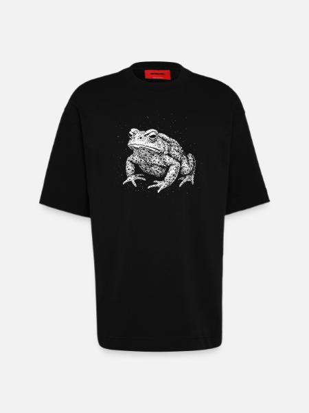 Toad - Heavyweight T-Shirt - made by SPREAD - SOLID BLACK