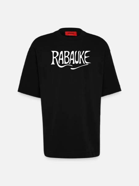 Loubard - T-shirt bio épais oversize fabriqué en UE - SOLID BLACK