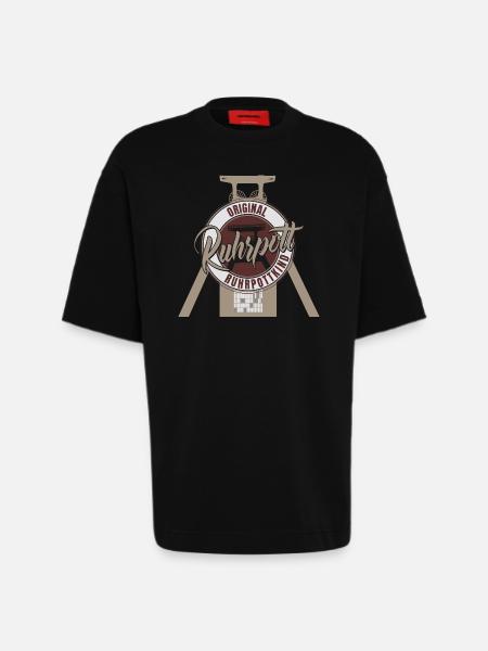 Original Ruhrpottkind - Heavyweight T-Shirt - made by SPREAD - SOLID BLACK