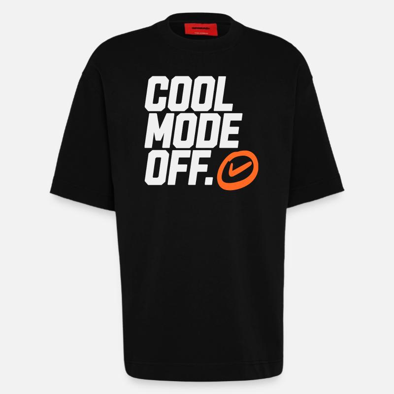 Coolmodus Aus Logo - Heavyweight T-Shirt - made by SPREAD  - SOLID BLACK