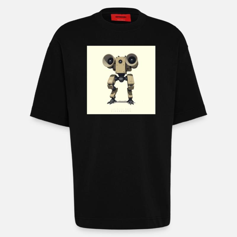 OBM_Eigenbraun - Heavyweight T-Shirt - made by SPREAD  - SOLID BLACK