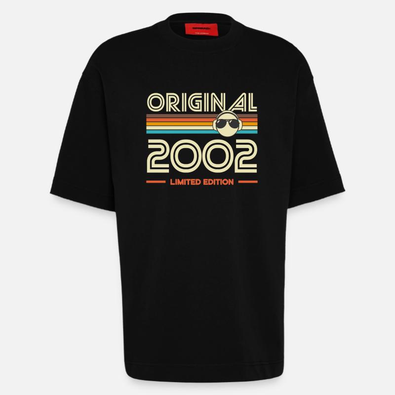 Originale limitierte Edition von 2002 - Heavyweight T-Shirt - made by SPREAD  - SOLID BLACK
