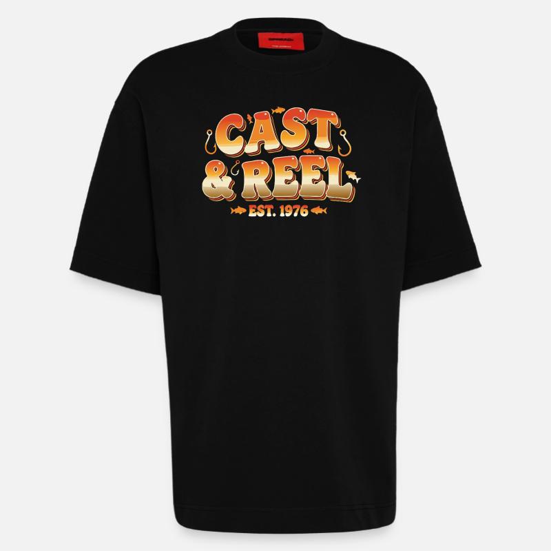 Distribution : Est (1976) - T-shirt bio épais oversize fabriqué en UE - SOLID BLACK