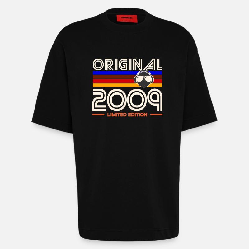 Originale limitierte Edition 2009 - Heavyweight T-Shirt - made by SPREAD  - SOLID BLACK