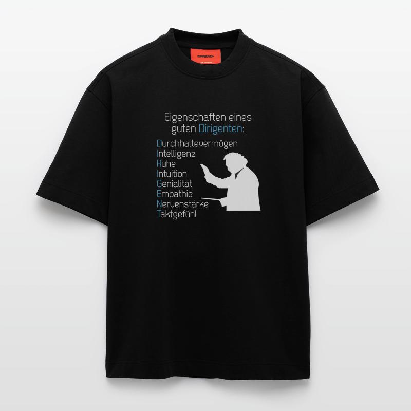 Eigenschaften Dirigent Heavyweight T-Shirt - made by SPREAD 
