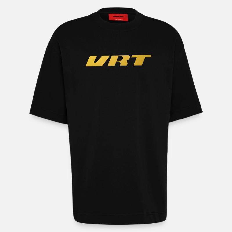 VRT - Heavyweight T-Shirt - made by SPREAD  - SOLID BLACK