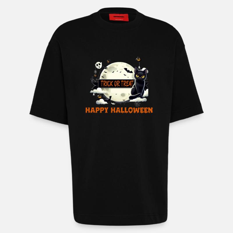 SÜßES ODER SAURES - Heavyweight T-Shirt - made by SPREAD  - SOLID BLACK