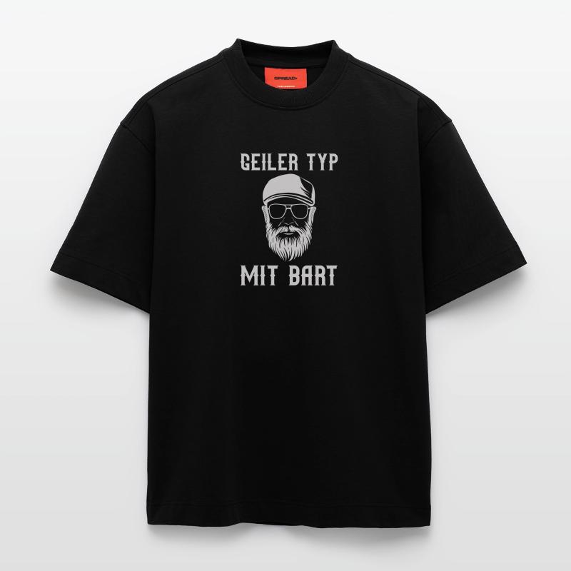 Geiler typ mit Bart Heavyweight T-Shirt - made by SPREAD 