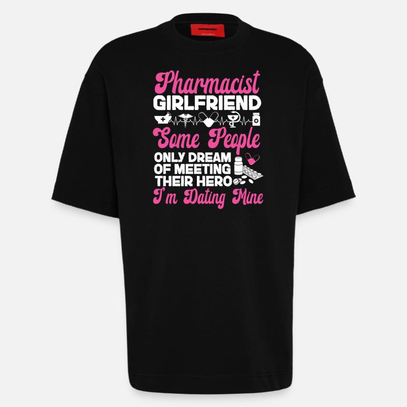 Pharmacy Tech Technician - Heavyweight T-Shirt - made by SPREAD  - SOLID BLACK