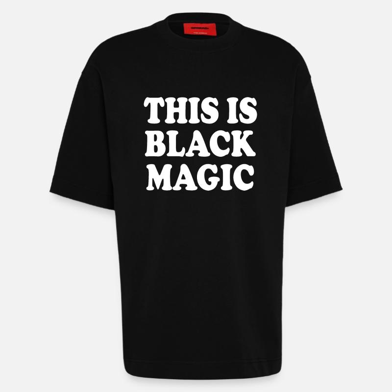 this is black magic - Heavyweight T-Shirt - made by SPREAD - SOLID BLACK