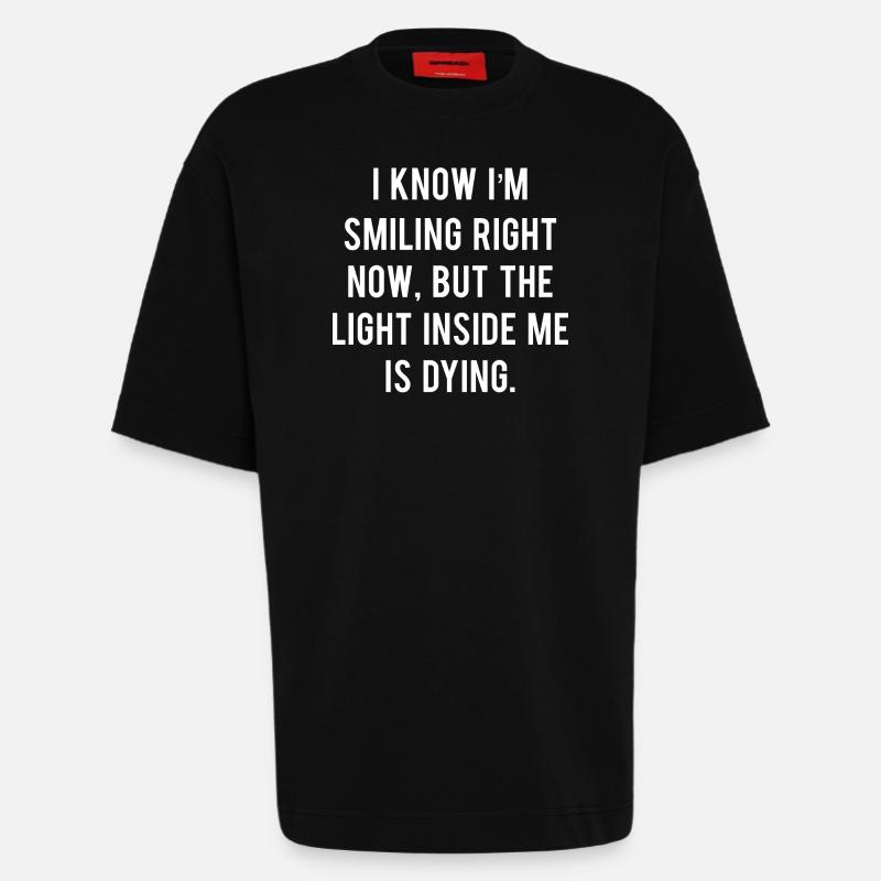 Dying Light 2 Blanc - T-shirt bio épais oversize fabriqué en UE - SOLID BLACK