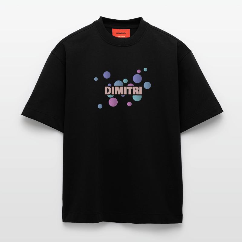 Dimitri Dimitri T-shirt bio épais oversize fabriqué en UE