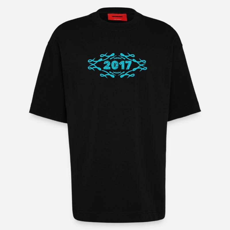 Geschenkidee 2017 - Heavyweight T-Shirt - made by SPREAD  - SOLID BLACK